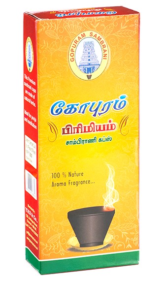 Gopuram Premium Sambrani Cups