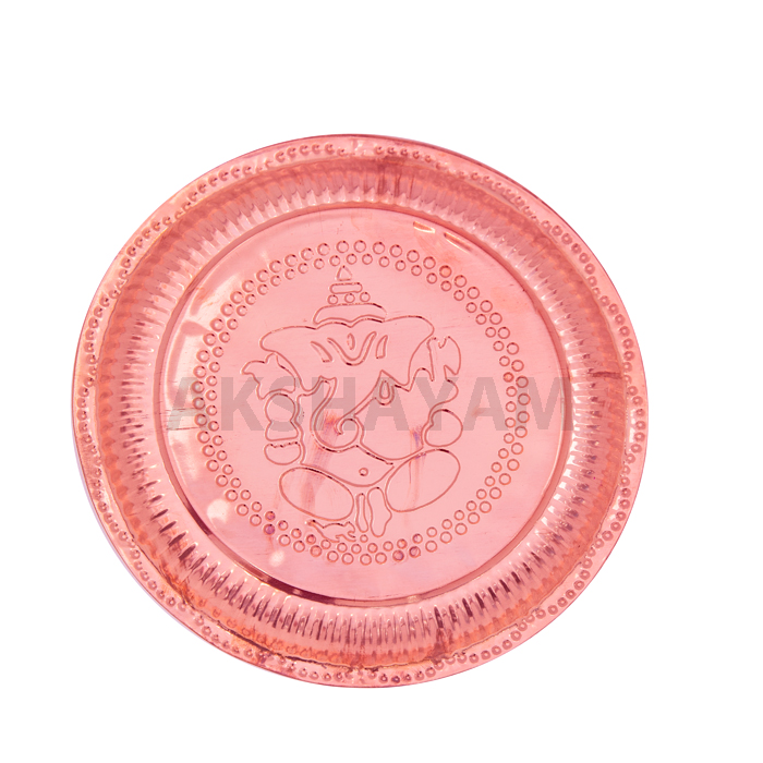 Pooja Plate Copper