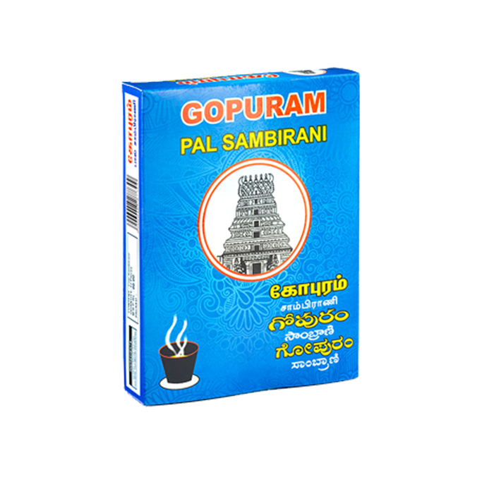 Gopuram Pal Sambrani (12Pcs)